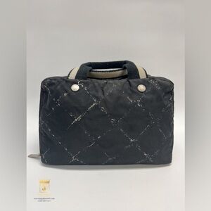 Chanel travel line cosmetic case